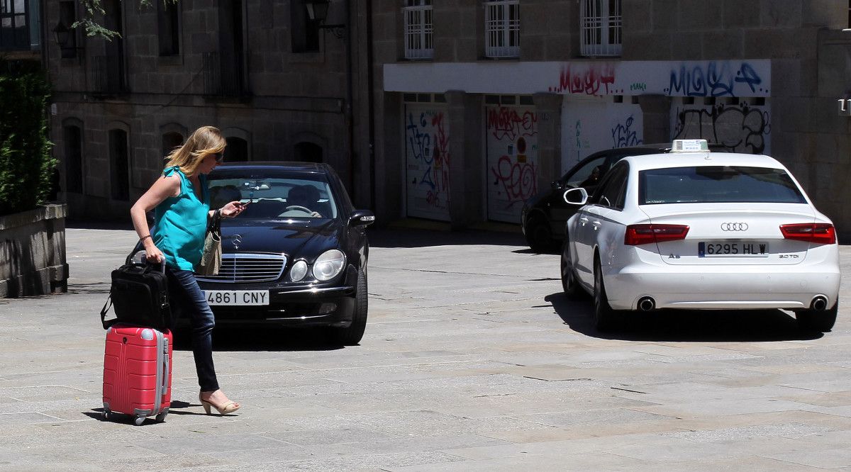 Turista en Pontevedra