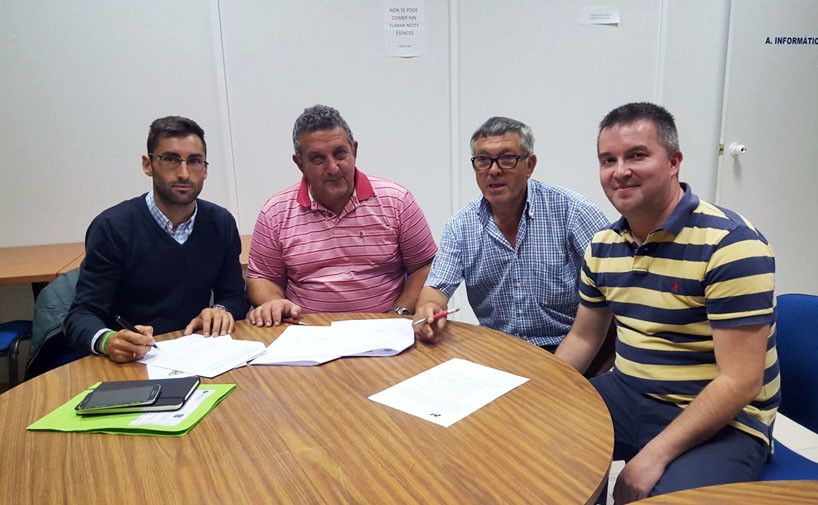 Reunión entre el Pinarium, la comunidad de montes de Santomé y la SD Santomé