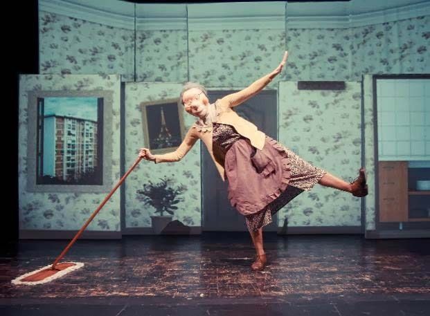 Escena de "Aurora", la obra de la compañía gallega Elefante Elegante