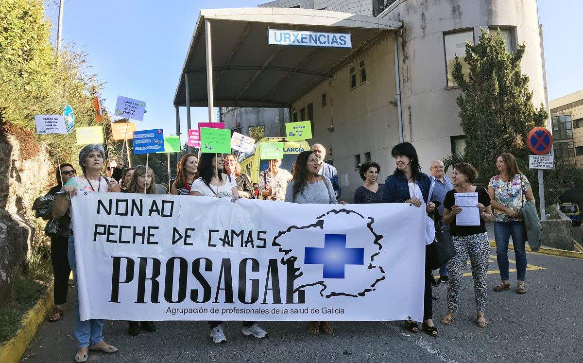 Concentración de Prosagal en Urxencias do Hospital de Montecelo
