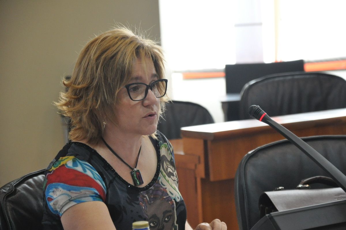 La portavoz de Sanidade del BNG en el Parlamento de Galicia, Montse Prado