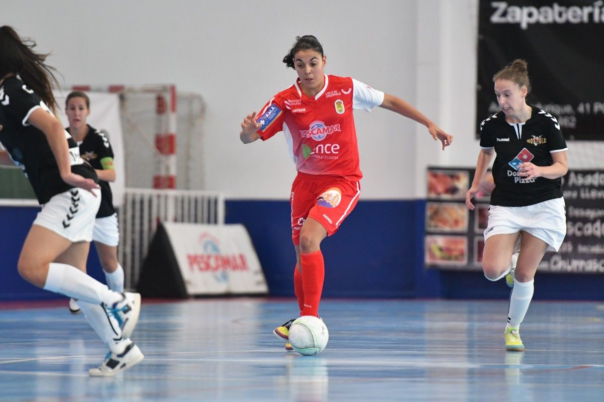Partido entre Poio Pescamar e Móstoles na Seca