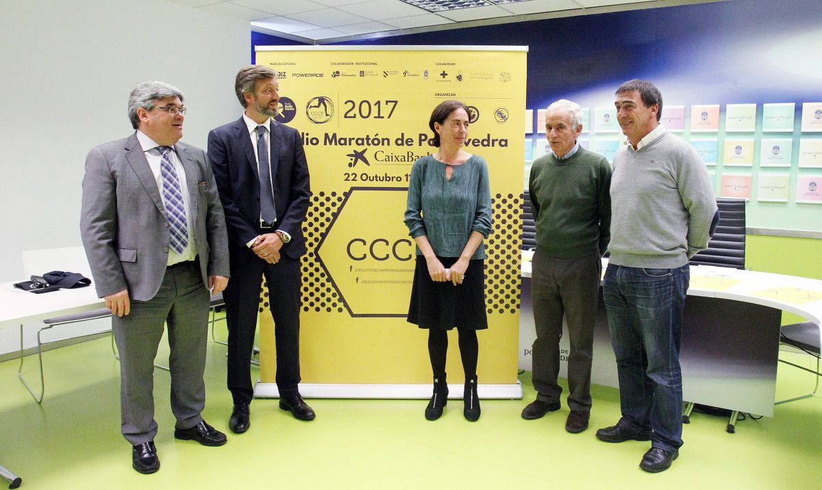 Presentación del XXII Medio Maratón de Pontevedra