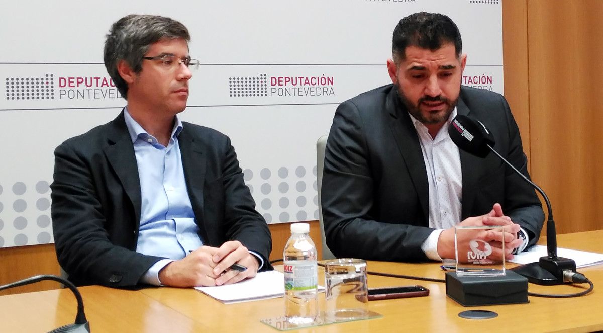 Rolda de prensa do deputado provincial de Mobilidade, Uxío Benítez