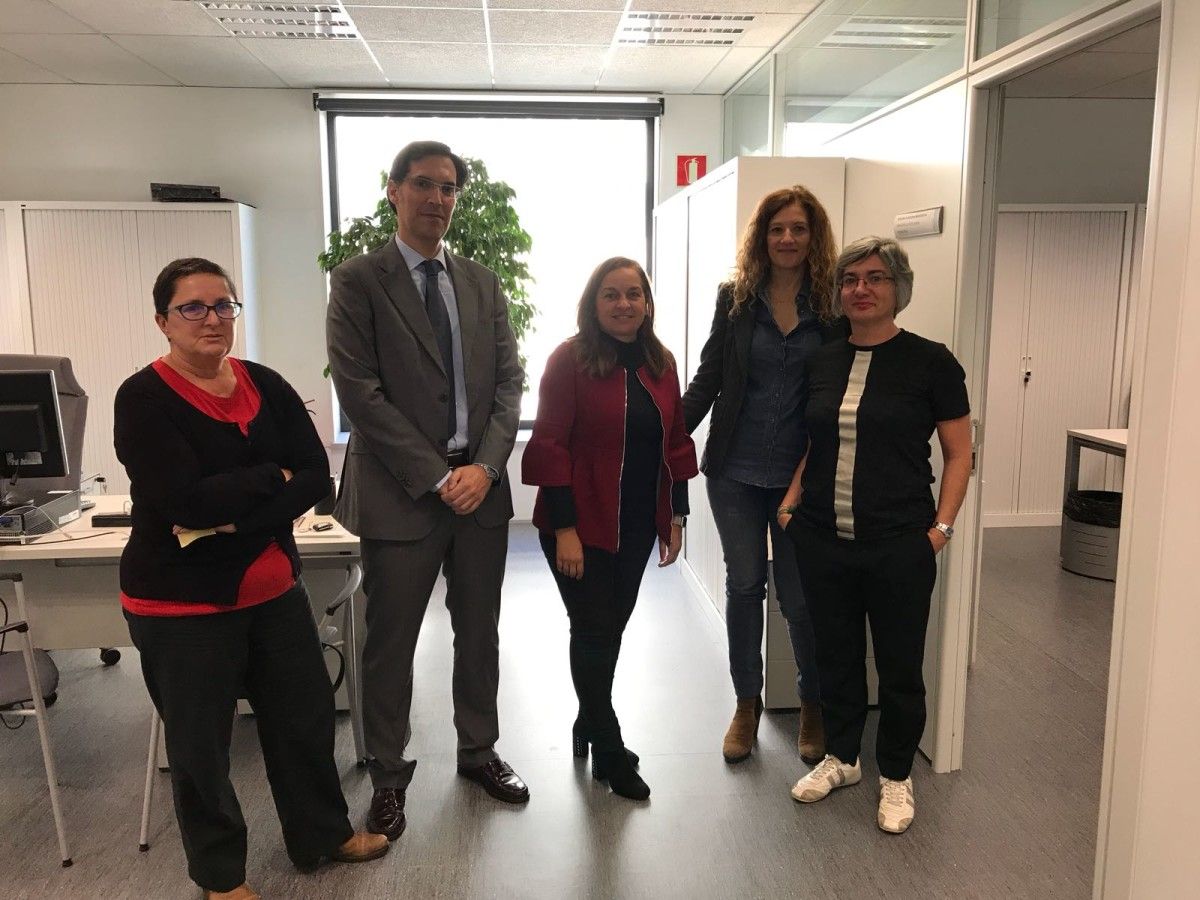 Visita a las oficinas del programa "Reconduce"
