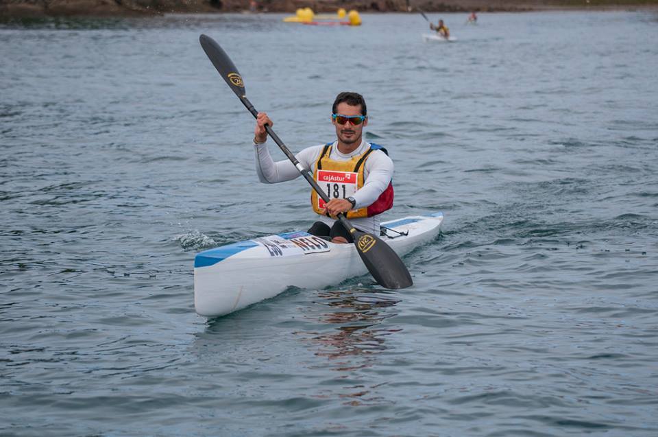 Álvaro Fernández Fiuza, en uno de sus entrenamientos
