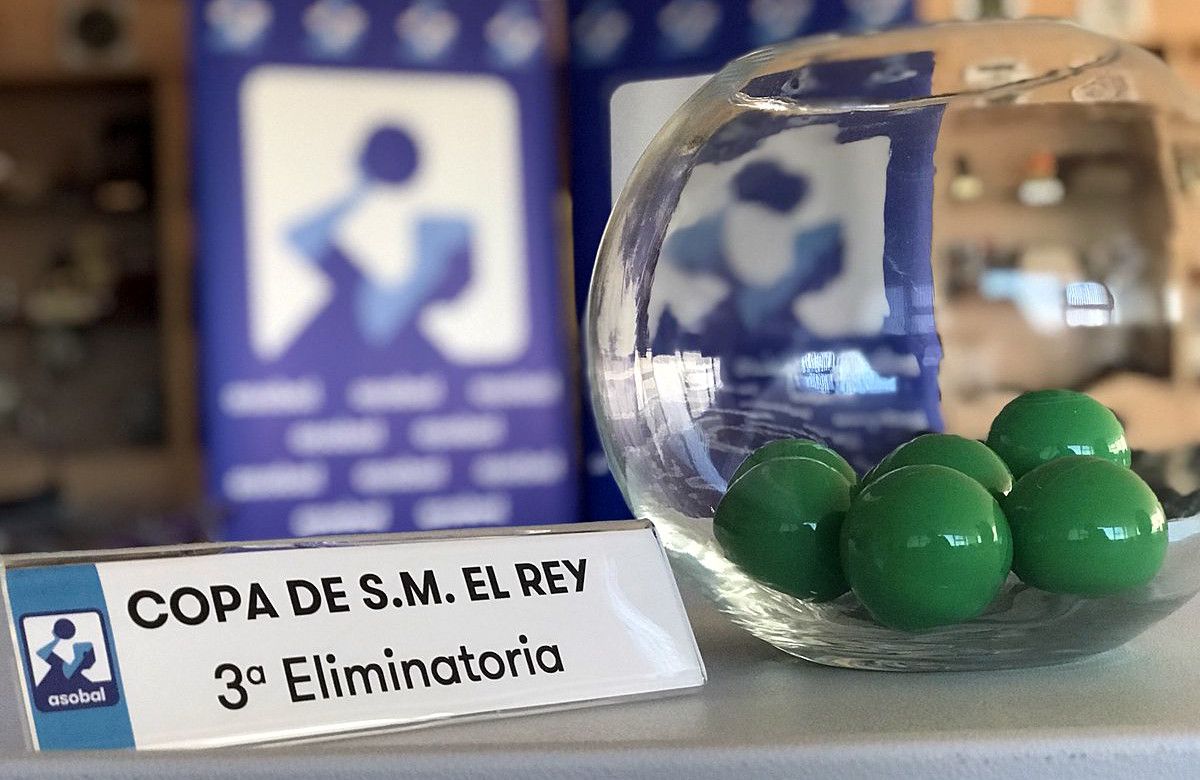 Sorteo da terceira eliminatoria da Copa do Rei de balonmán