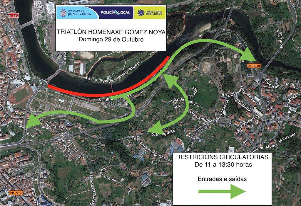 Plan de tráfico da Policía Local