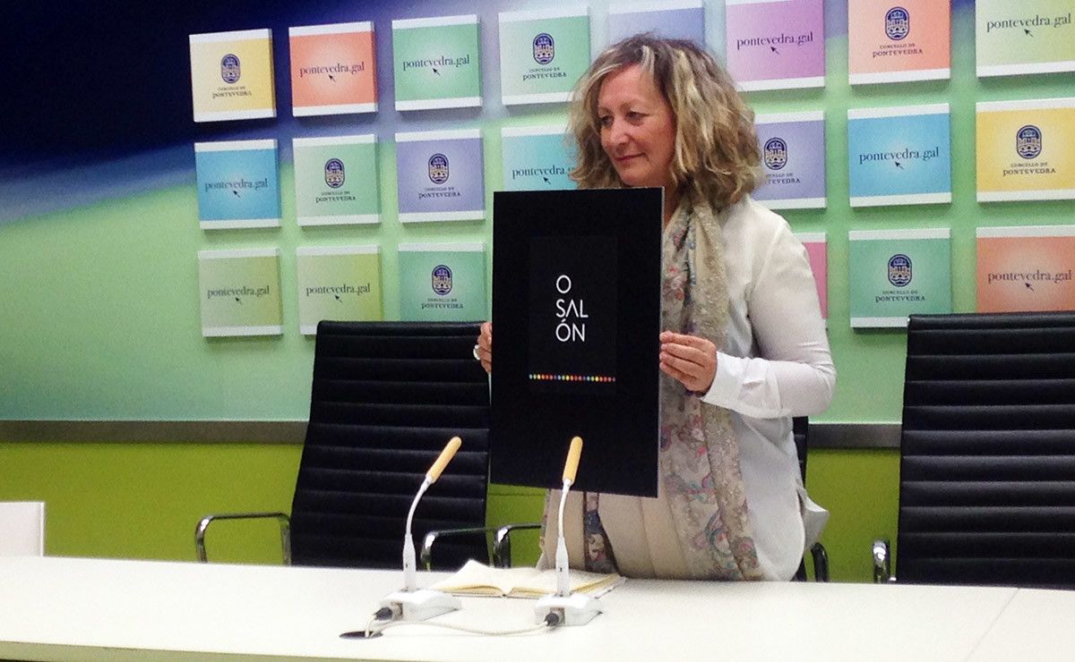 Carmen Fouces presenta la nueva imagen del Salón do Libro
