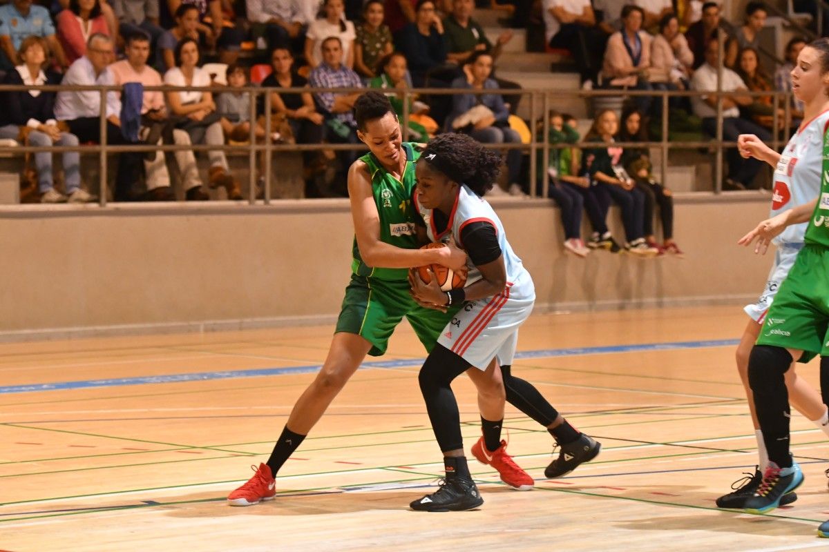 Narlyn Tatiana Mosquera no partido entre Arxil e Celta no CGTD