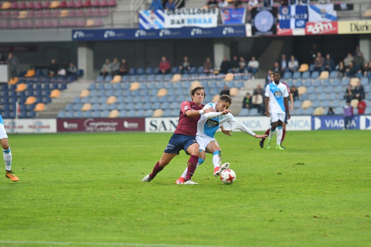 Partido entre Pontevedra e Fabril en Pasarón