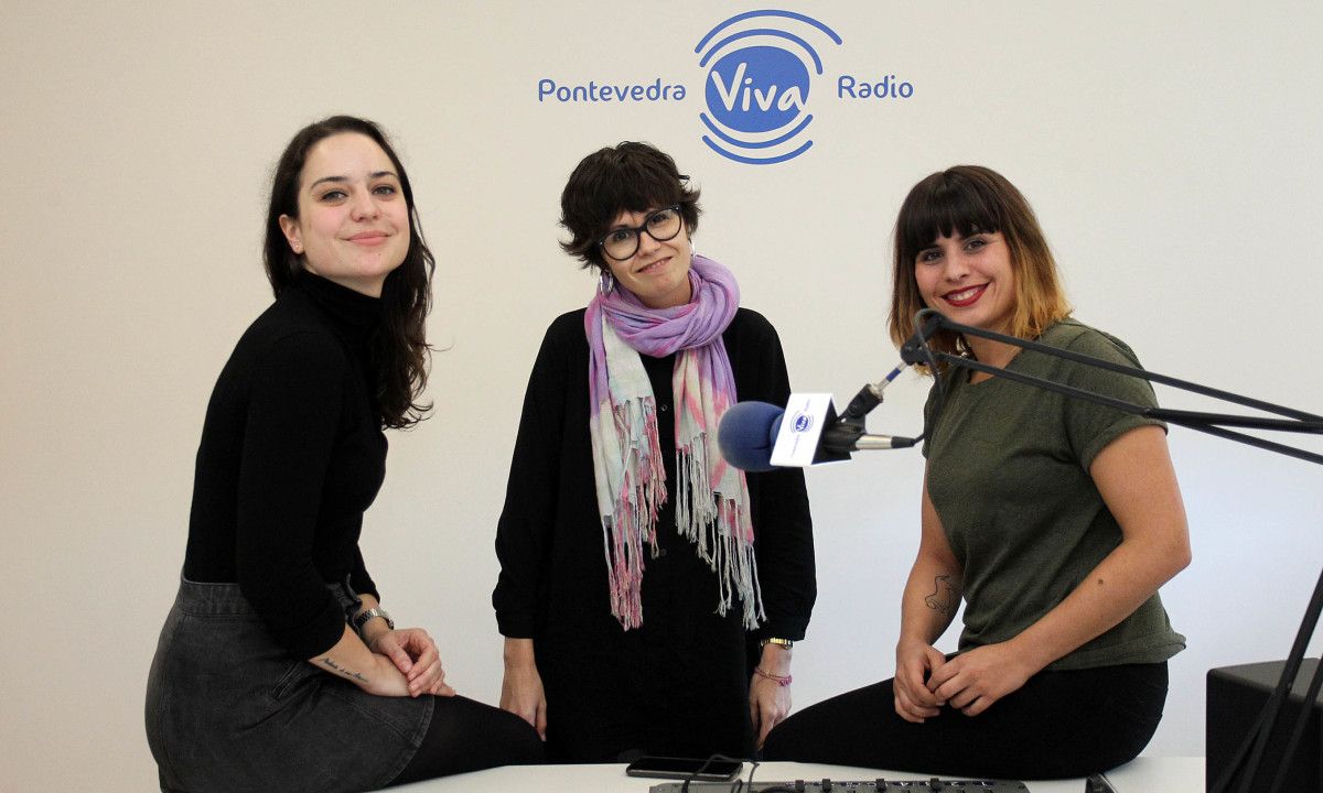 Cora Velasco, Anabel Gulías e Rocío Romero