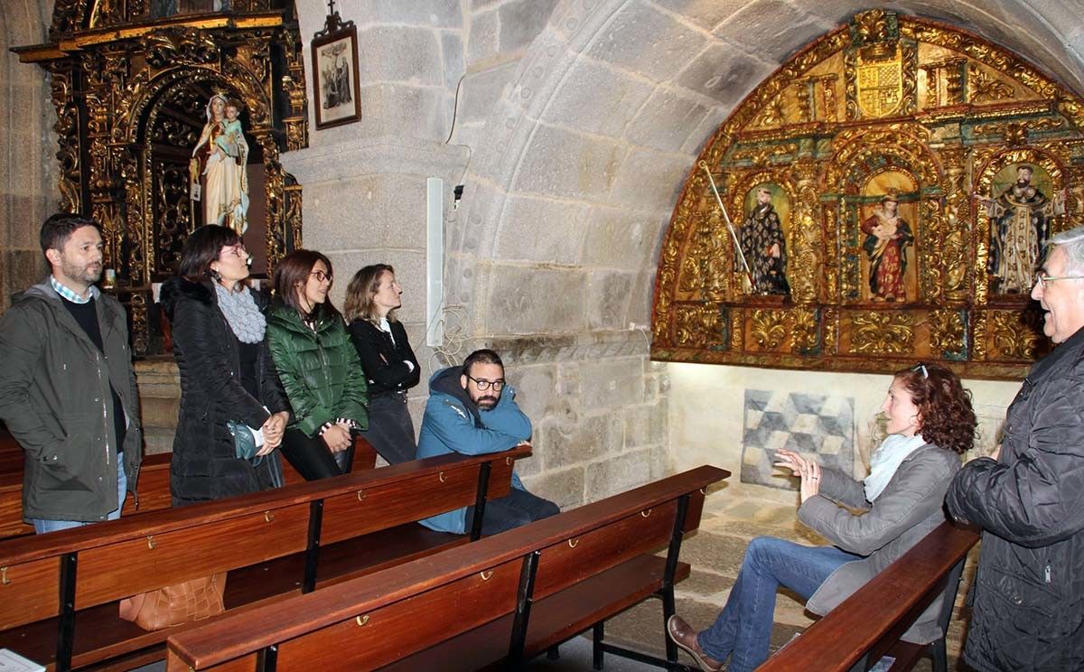 Obras de restauración en la iglesia de San Ginés