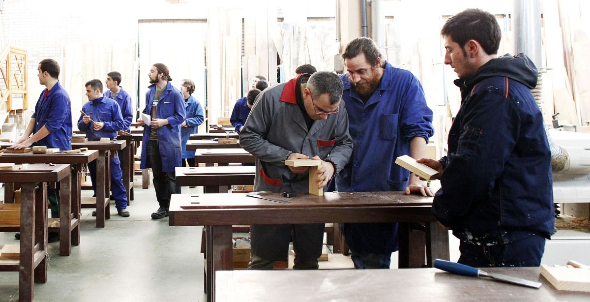 Taller del CIFP A Xunqueira