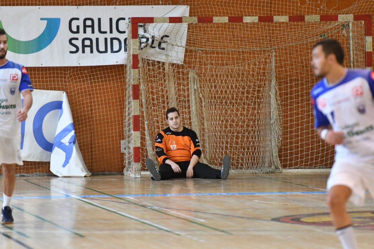 Partido entre Cisne y Ca'Mario Lanzarote en el CGTD