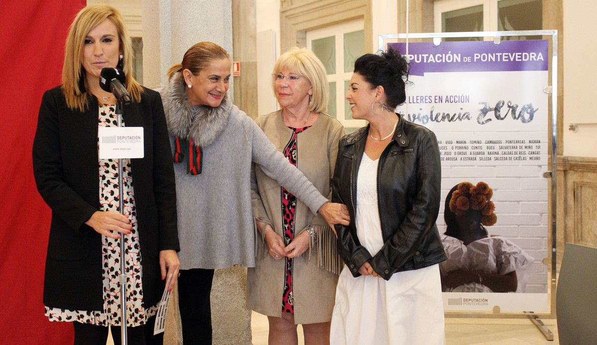 Presentación dunha nova edición de "Mulleres en acción. Violencia Zero 2017-2018"