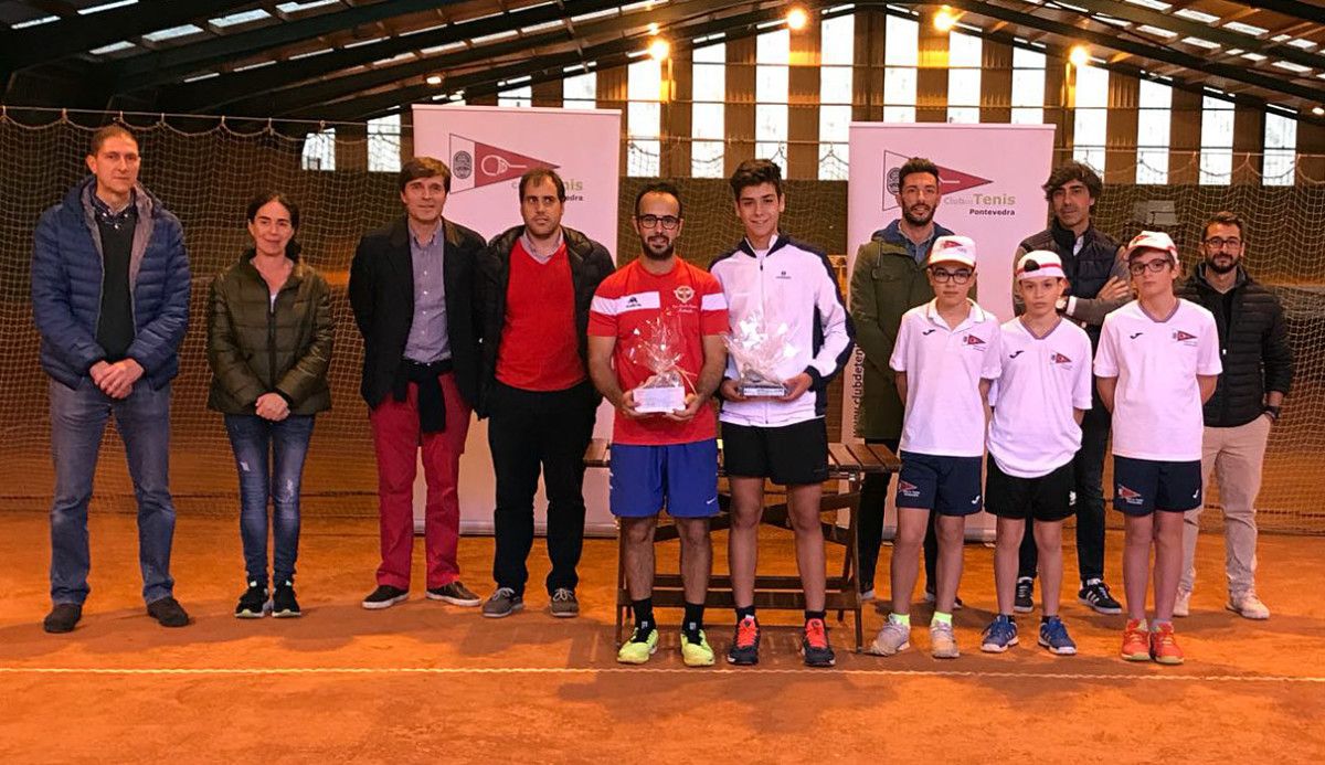 Entrega de premios del XXIII Open Ciudad de Pontevedra de Tenis