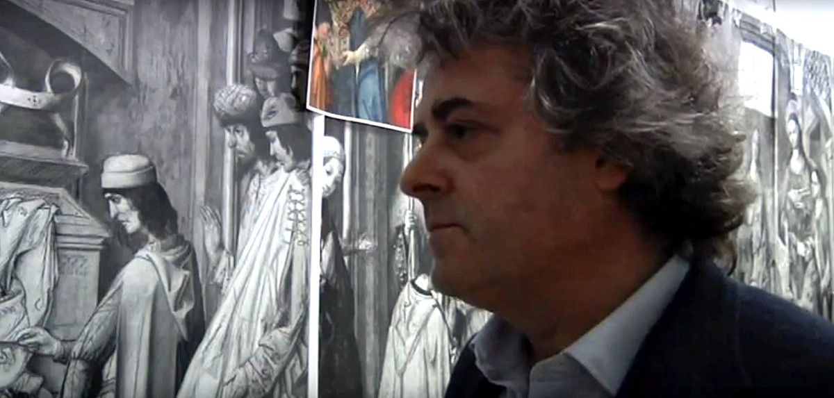 Eduardo Esteban, presidente da Asociación Cristóbal Colón Galego