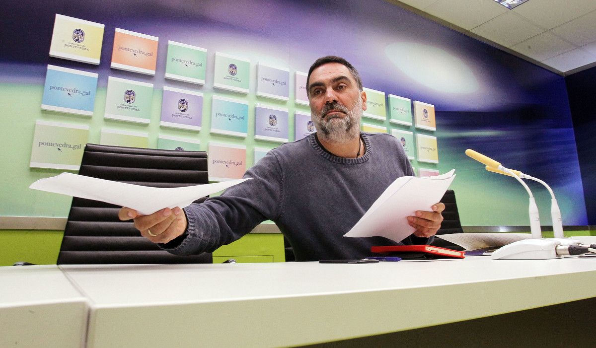 Demetrio Gómez, concelleiro de Obras