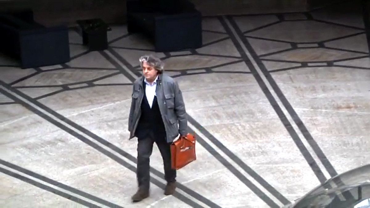 Eduardo Esteban, presidente de la Asociación Cristóbal Colón Gallego