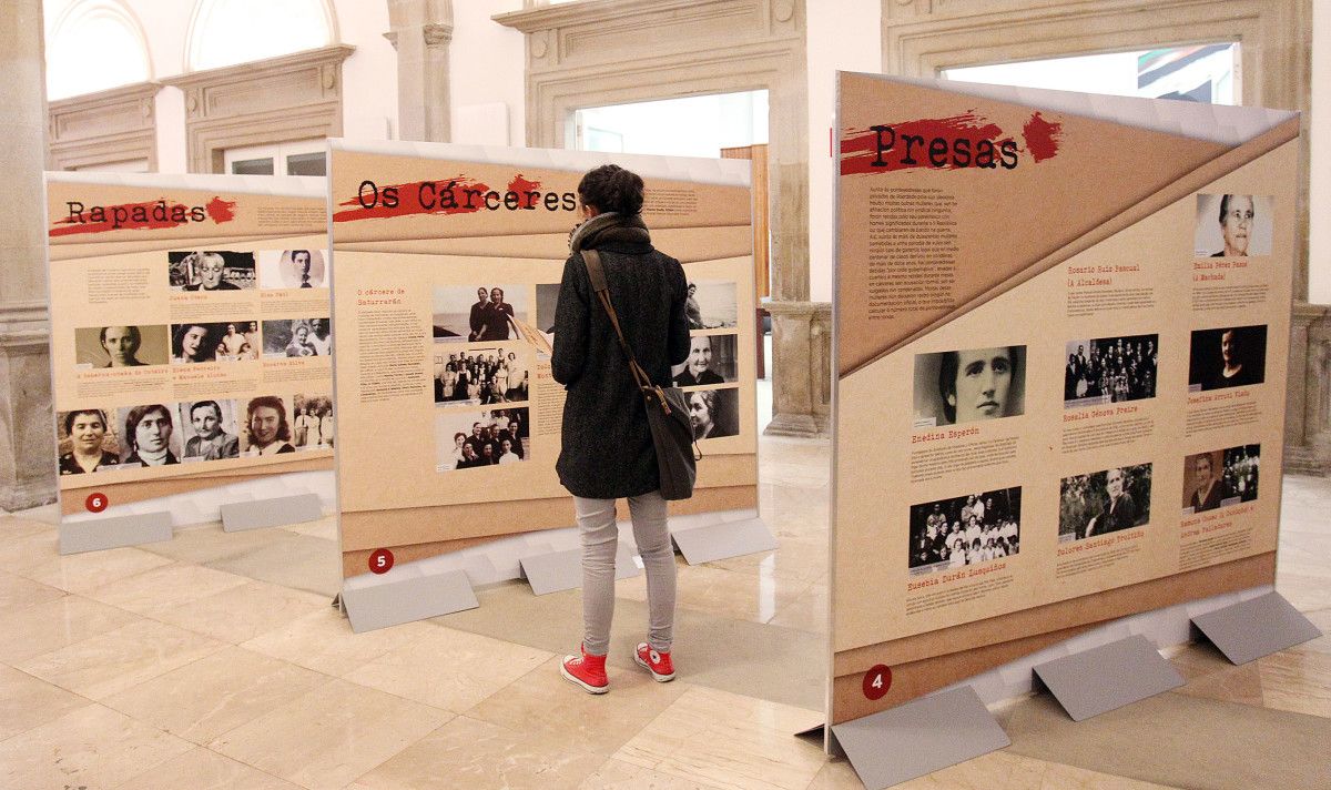 Exposición "Rexas. Mulleres baixo o terror franquista" na Deputación