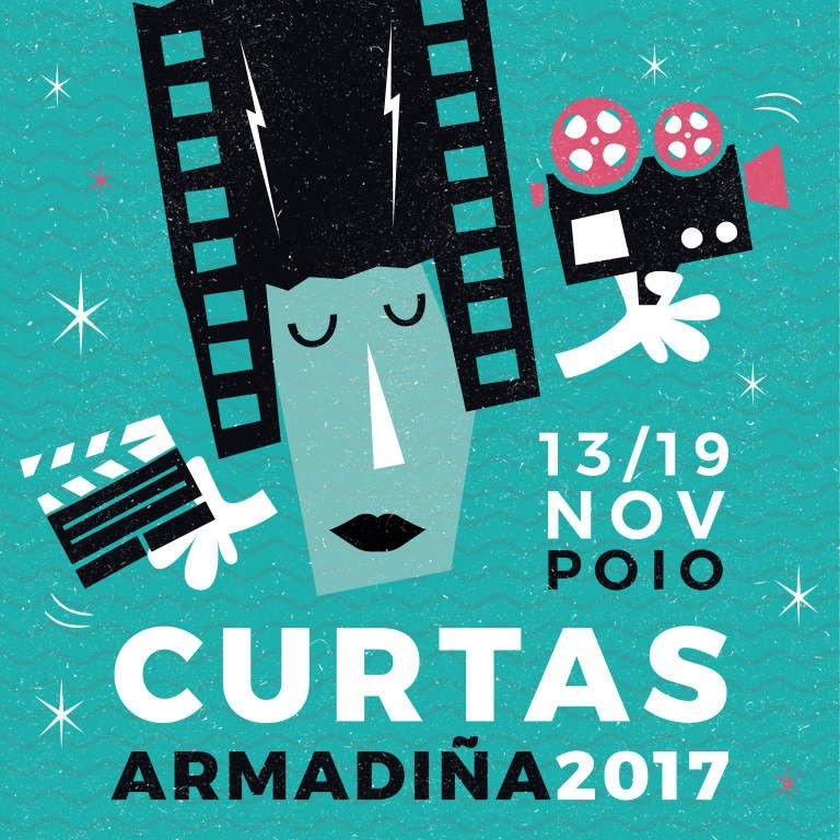 Cartaz do Curtas Armadiña 2017
