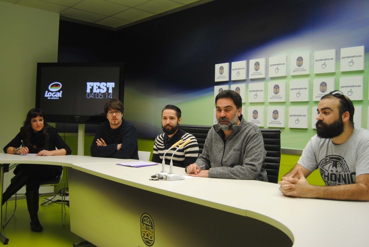 Presentación de la III edición del Fest del Local de Música de Pontevedra