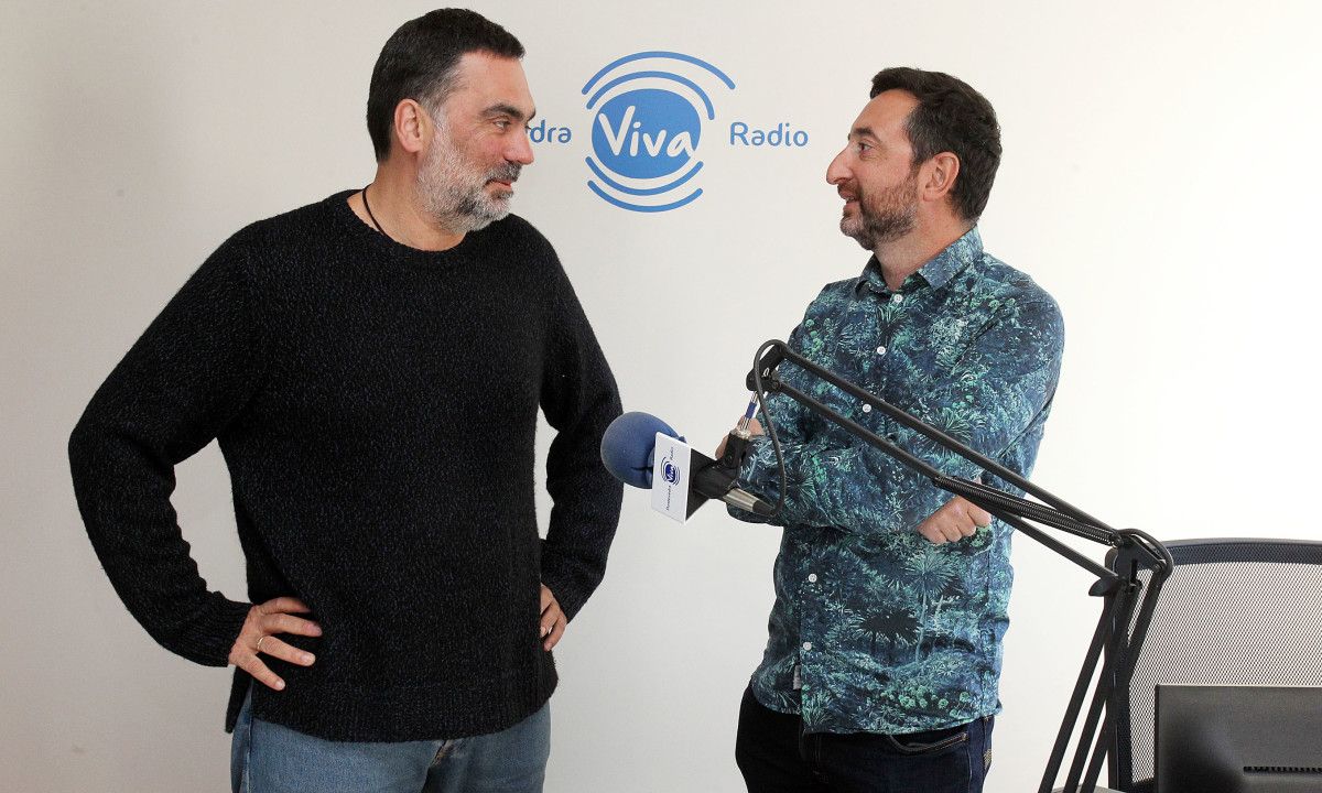 Demetrio Gómez e Víctor Flores en PontevedraViva Radio