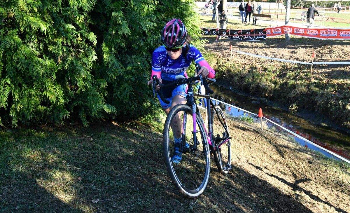 Irene Trabazo, no I Ciclocrós Poio Móvese