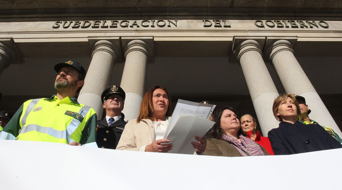 Ana Ortiz, Alicia Tajes e Isabel Alonso Linares (de izquierda a derecha