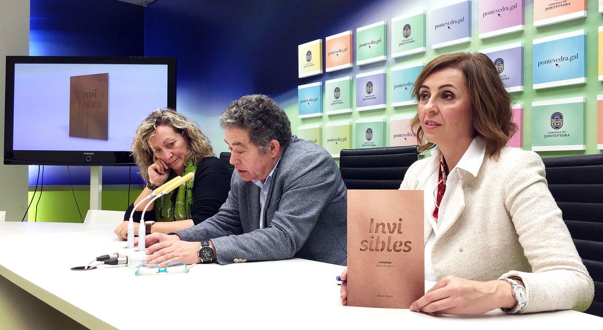 Presentación no Concello do libro "Invisibles" de Montse Fajardo
