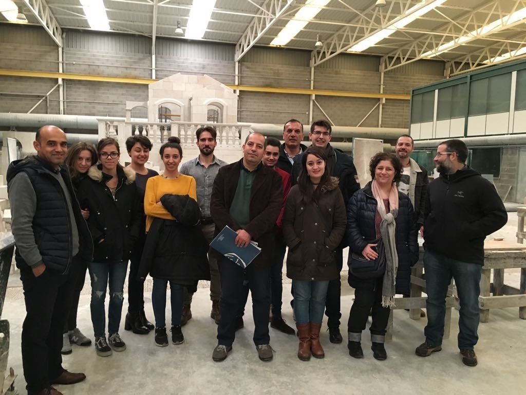 Visita de profesores jordanos de la Al-Aibyt University