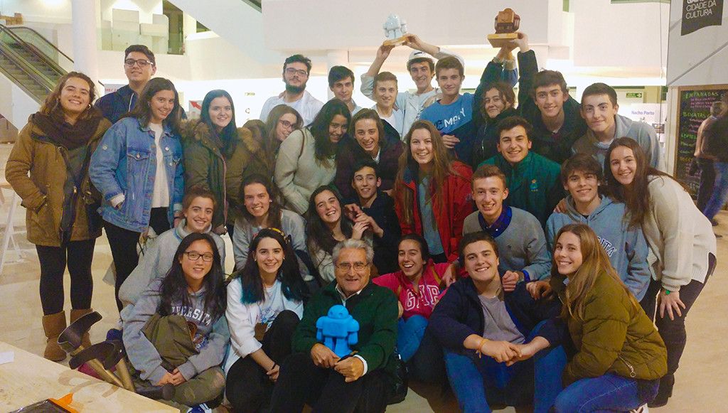 Alumnos do instituto Sánchez Cantón obteñen o segundo premio na Galicia  Maker  Faire 2017