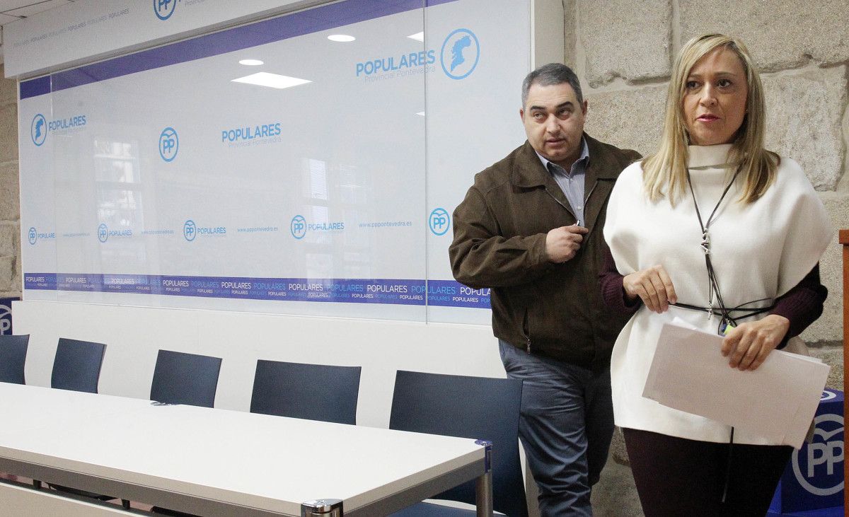 Elena Muñoz e Luis Aragunde