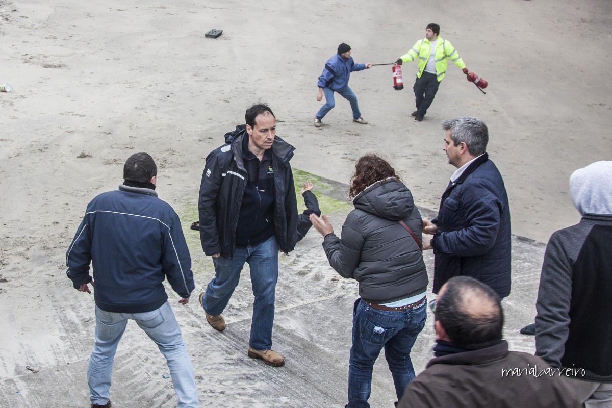 Agresión sufrida por uno de los integrantes de SOS Panadeira Agresión sufrida por uno de los integrantes de SOS Panadeira