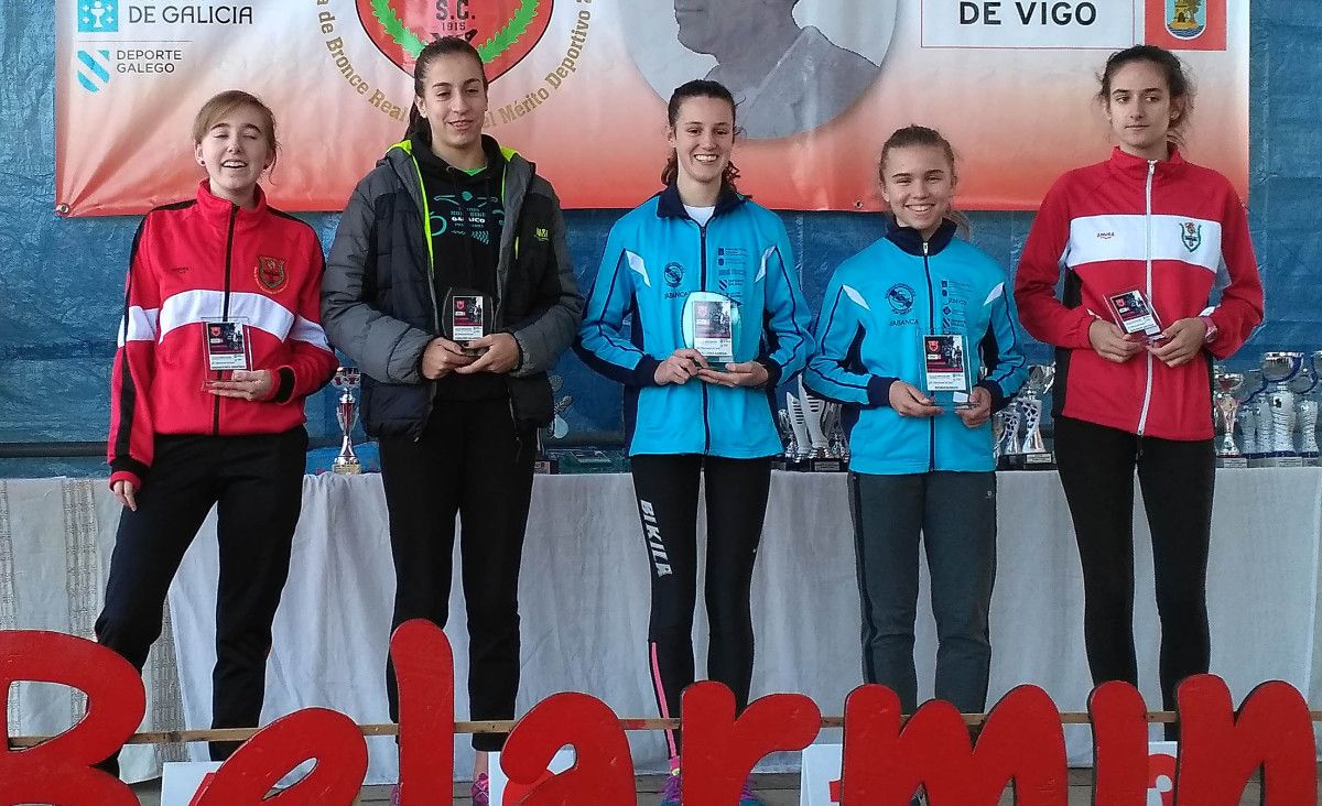 Entrega de premios no Memorial Belarmino Alonso de campo a través