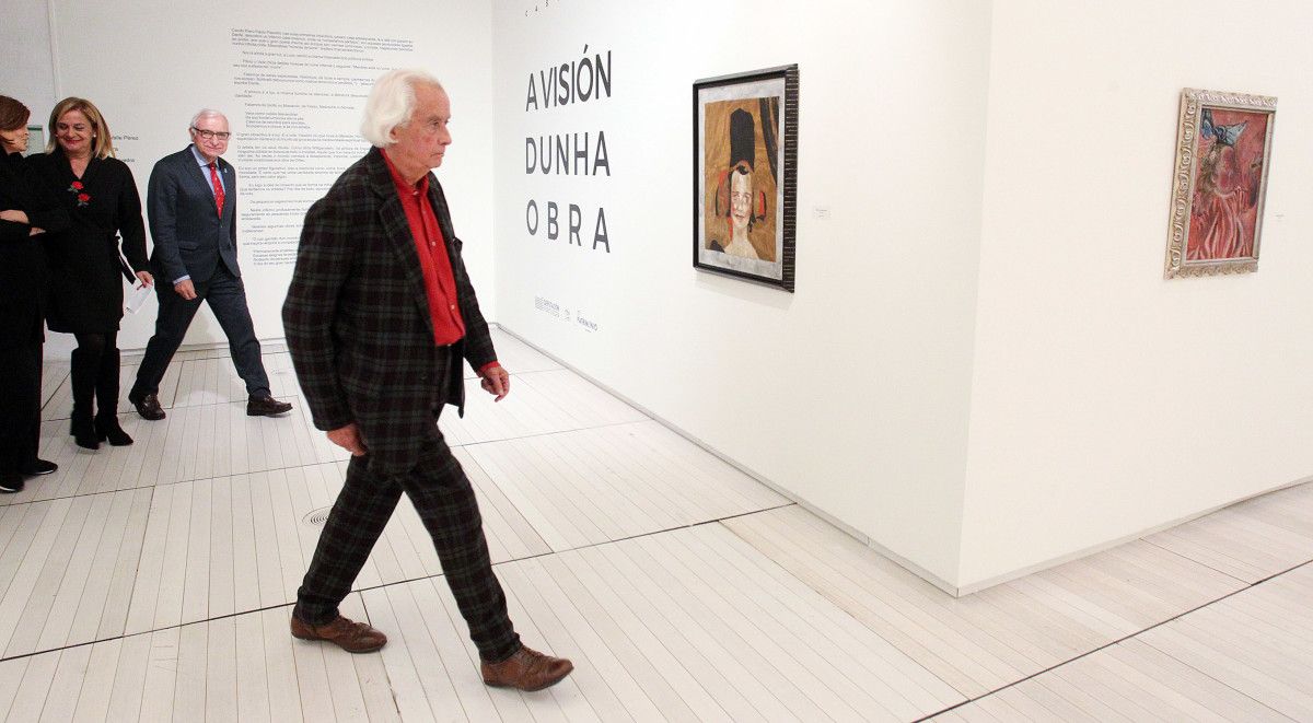 Inauguración da exposición de Jorge Castillo no Sexto Edificio do Museo
