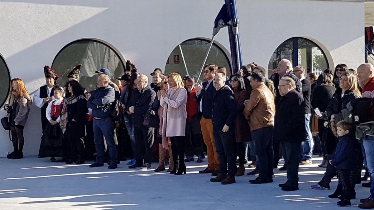 Inauguración del nuevo edificio de usos náuticos de A Illa de Arousa