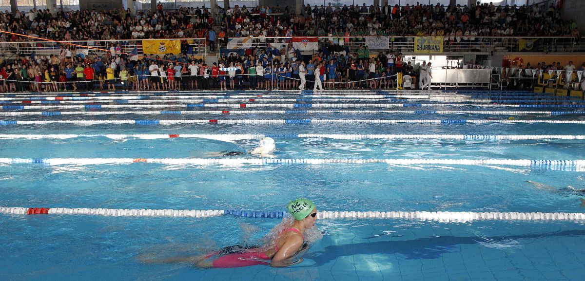 Primera jornada del campeonato de España Infantil y Júnior de natación 2014