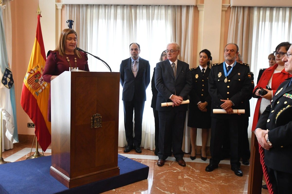 Ana Ortiz en el acto de conmemoración del 39 aniversario de la Constitución Española