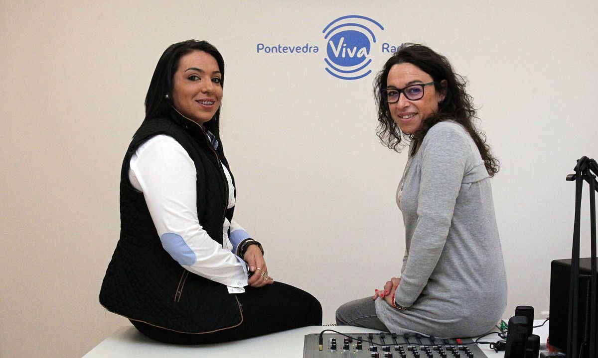 Loli Pereira Agra no Cara a cara de PontevedraViva Radio