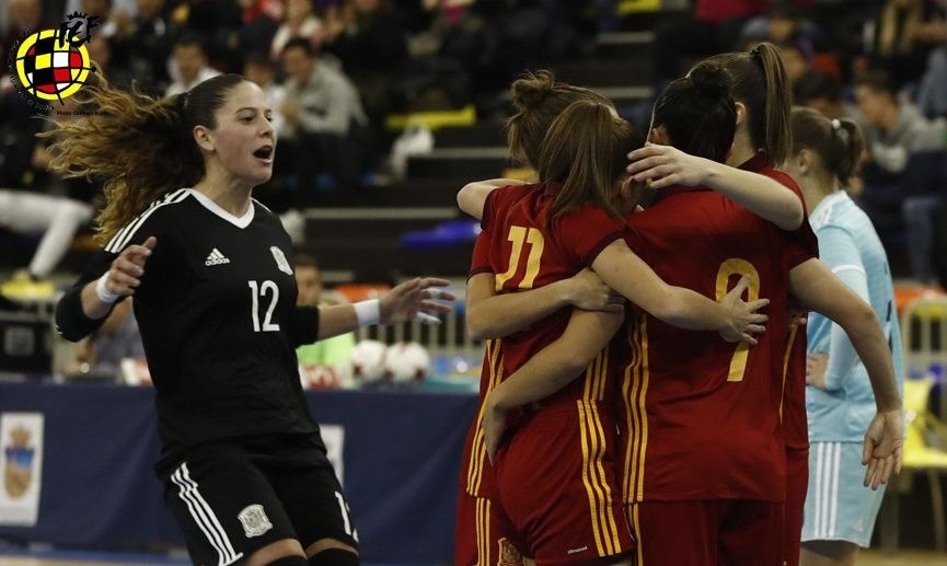 Silvia Aguete con España no Torneo IV Nacións