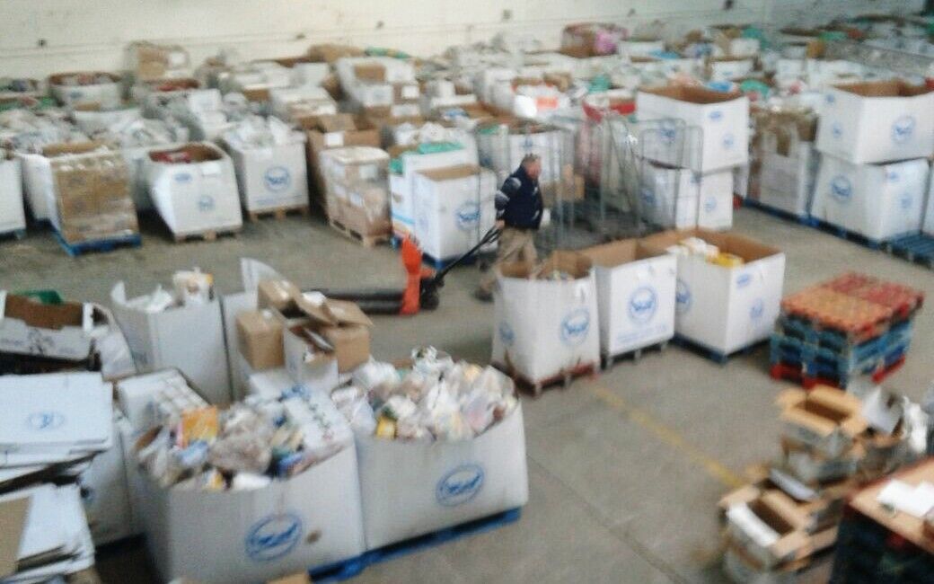 Almacén do Banco de Alimentos en Pontevedra