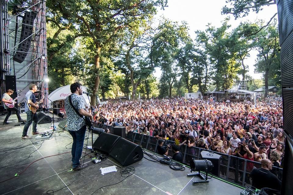 Concerto de Depedro no festival PortAmérica