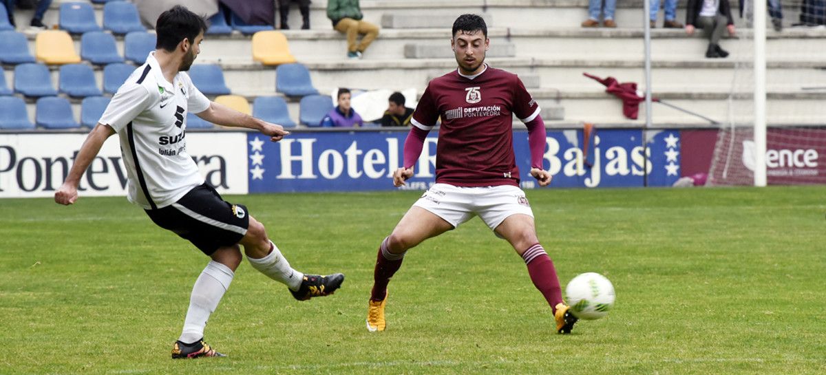 Partido de la pasada temporada entre Pontevedra y Burgos