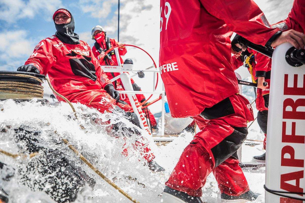 O Mapfre na terceira etapa da Volvo Ocean Race