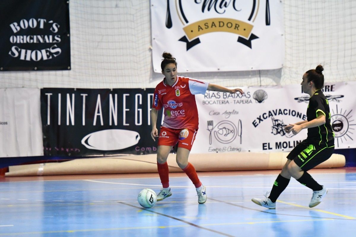 Partido entre Poio Pescamar e Alcorcón na Seca