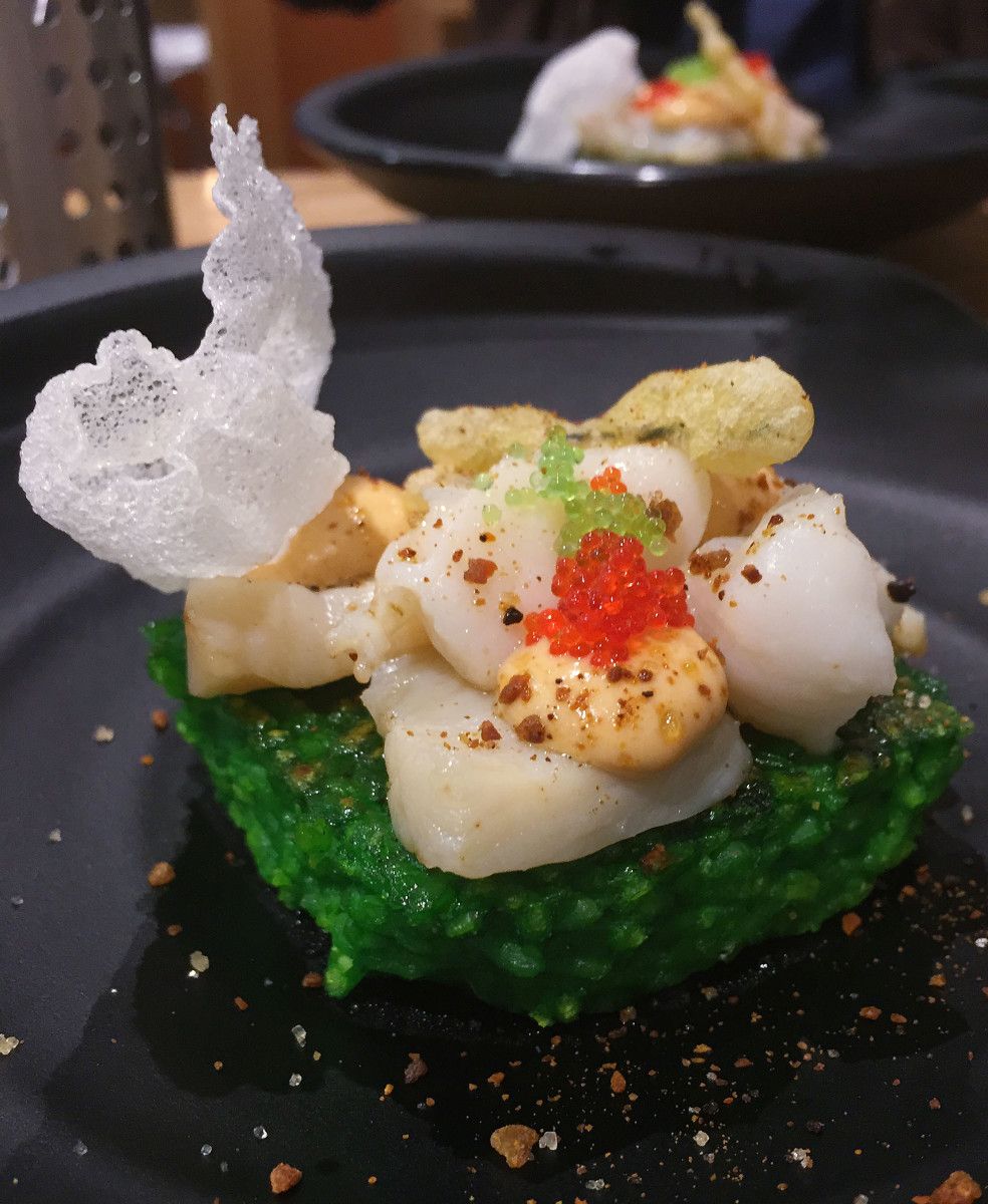 Tapa de El Cafetín gañadora do premio ao público en PontedeTapas 2017