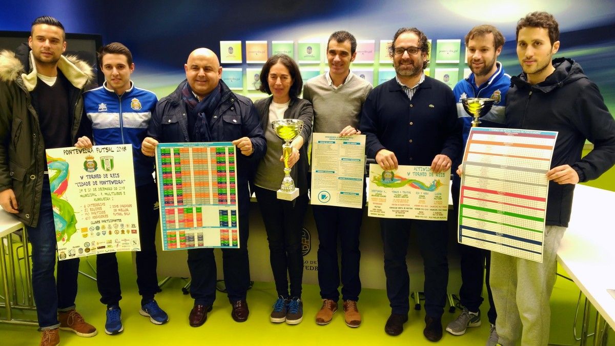 Presentación del V Torneo de Reyes de fútbol sala