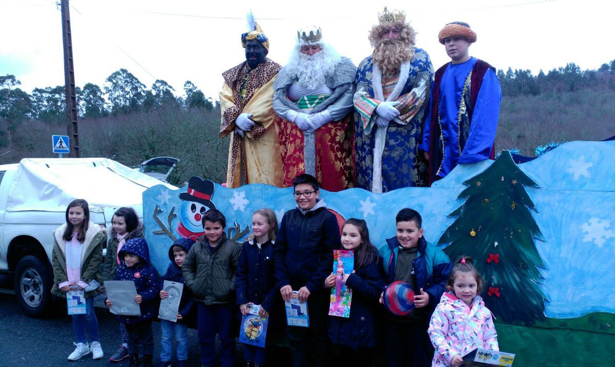 Visita de los Reyes Magos a Cotobade